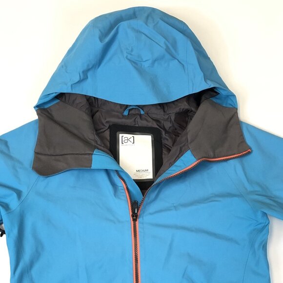 Burton Womens Snowboard ak Blade Gore Tex Jacket Hooded Full Zip Jacket Medium - Picture 3 of 16